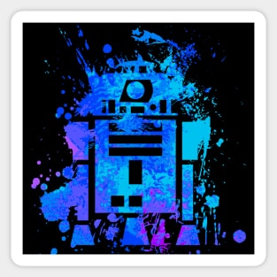 Just Robot Which help one guy save galaxy Sticker